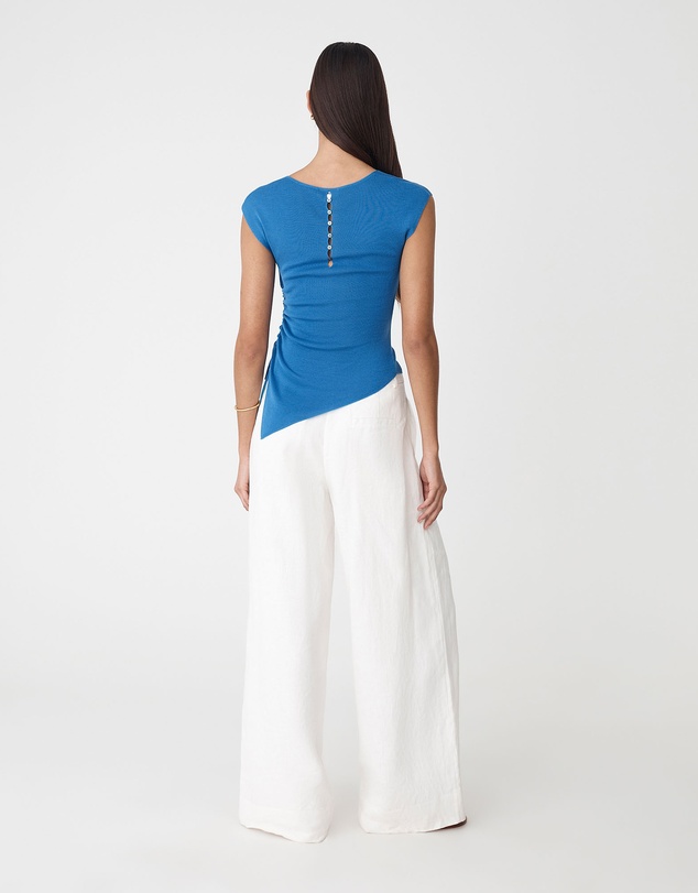 Forcast - Galina Ruched Lyocell Knit