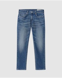 rag & bone - Dre Low-Rise Slim Boyfriend Jeans