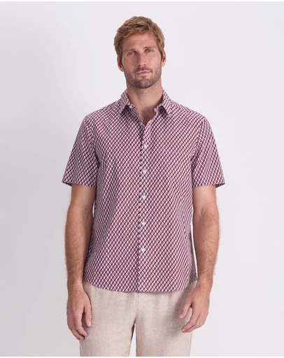 Sportscraft - Joss Short Sleeve Print Shirt