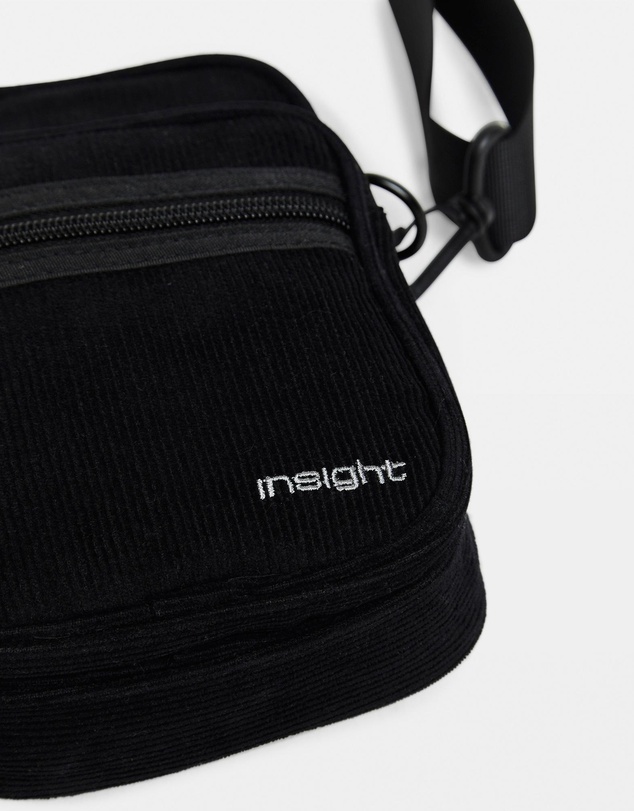Insight - Kai Cord Side Bag in Black