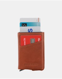 Pierre Cardin - Pierre Cardin Leather Smart Slide Card Holder Tab Wallet