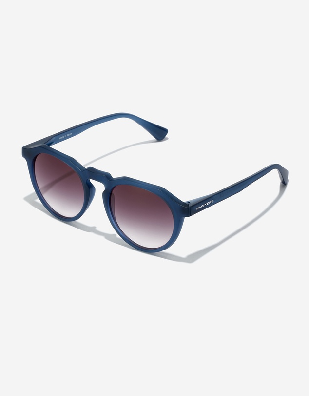Hawkers Co - HAWKERS - Navy Transparent Iron WARWICK RAW   Sunglasses for Men and Women UV400