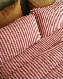 Mosey Me - Sundae Seersucker Fitted Sheet
