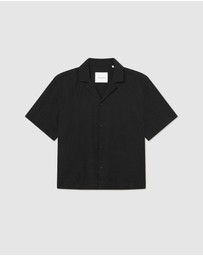 Les Deux - Liam Jacquard Short Sleeve Shirt