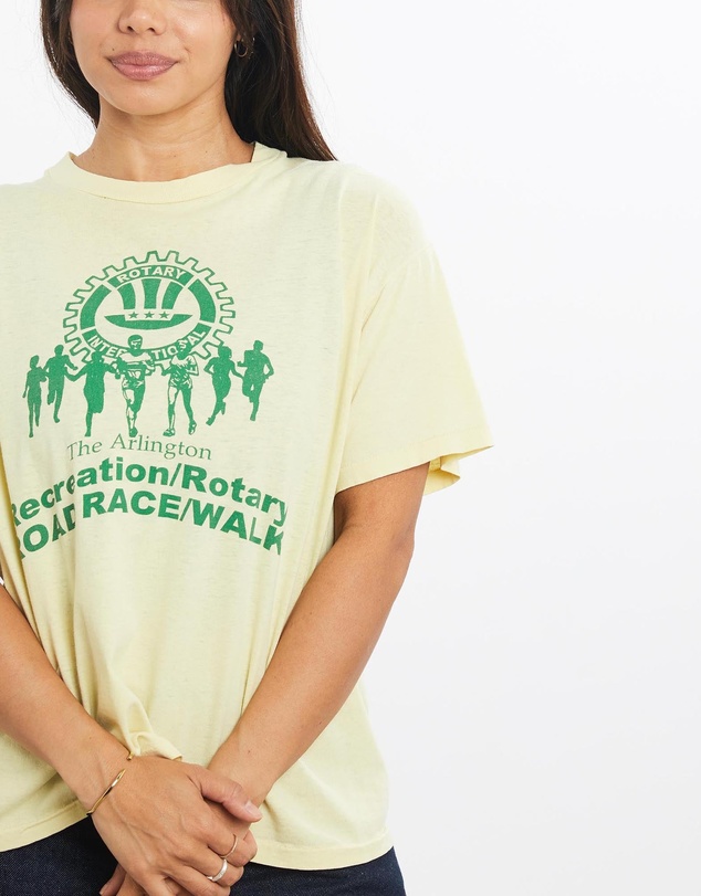 Vintage by The Real Deal - Pre Loved - Vintage 80s Arlington Road Race Tee