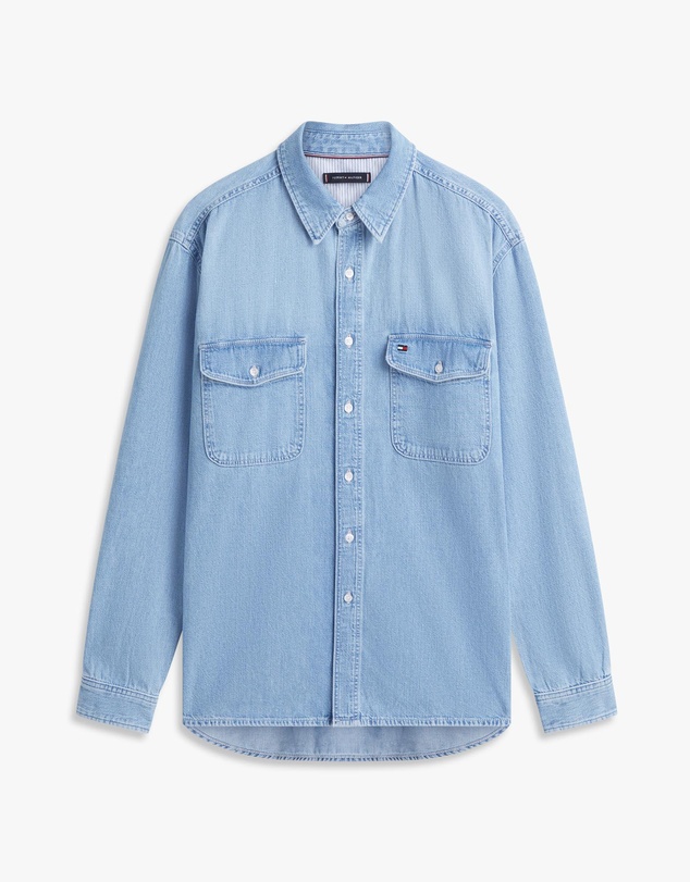 Tommy Hilfiger - Relaxed Fit Faded Denim Shirt