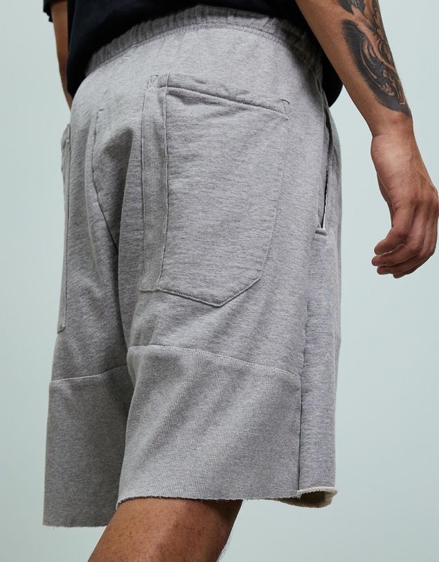 Surrounded By Ghosts - The Andesine Low Crotch French Terry Drawstring Shorts