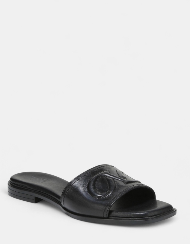 Naturalizer - Genevieve Slide - Black Leather