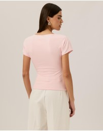 Tussah - Sonja Jersey Draped Top