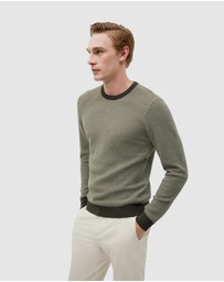 Politix - Tricolour Crew Neck Knit