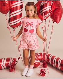 Huxbaby - Cherry Pie Frilly Skort - Babies
