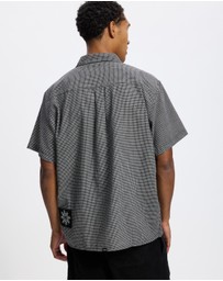 Thrills - Cut Shattered Cropped Short Sleeve Shirt