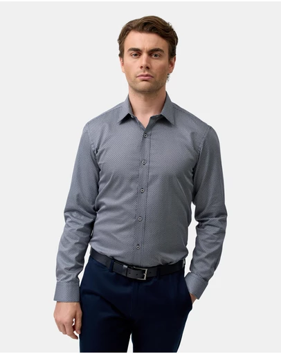 Brooksfield - Premium Print Shirt
