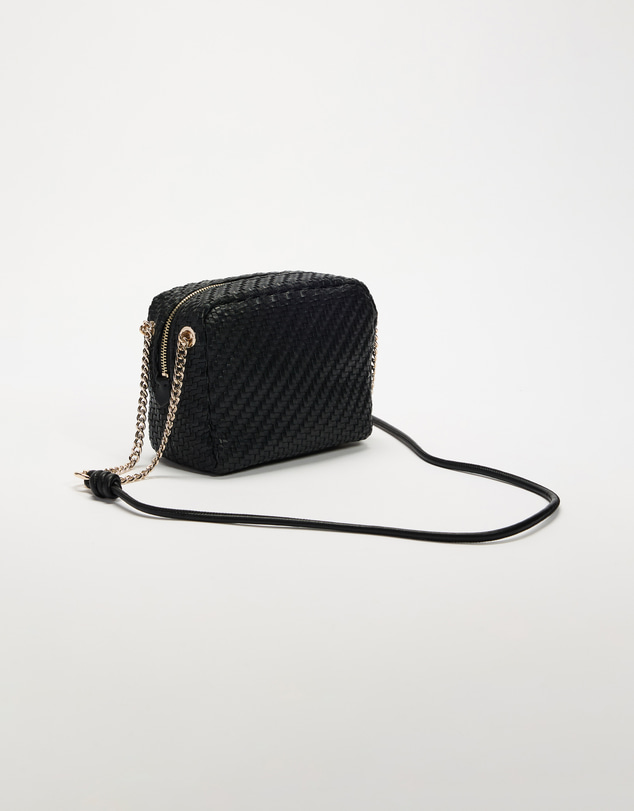 GUESS - Francy Camera Woven Polyurethane Crossbody Bag
