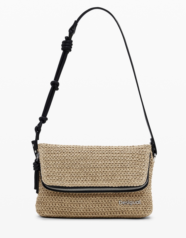 Desigual - Raffia crossbody bag