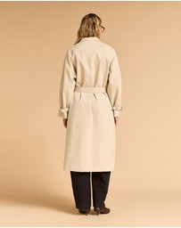 MVN - Funnel Neck Trench Coat