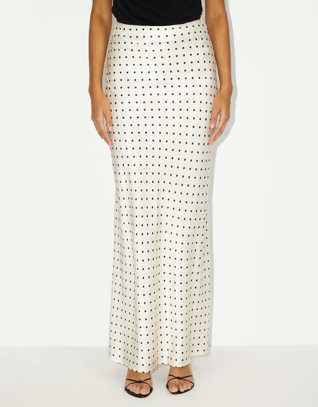 Dazie - Cutie Polka Dot Maxi Skirt