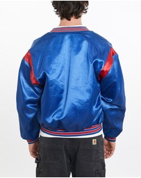 Vintage by The Real Deal - Pre Loved - Vintage 80s NFL New York Giants Satin Bomber Jacket