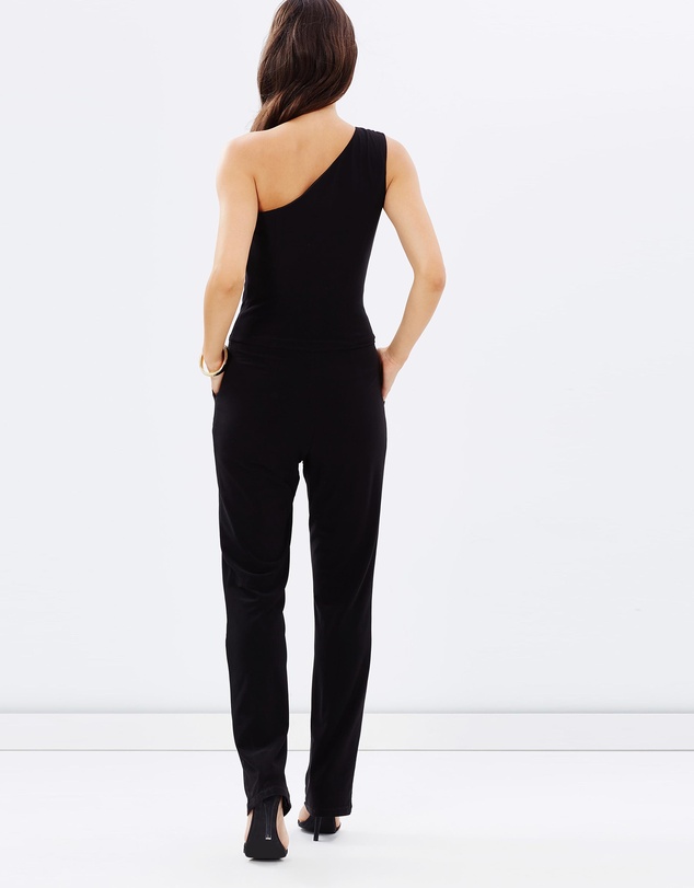 SKIVA - One Shoulder Pantsuit