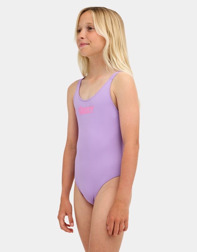 Roxy - Girls 8 to 16 Shore Swell One Piece Swimsuit