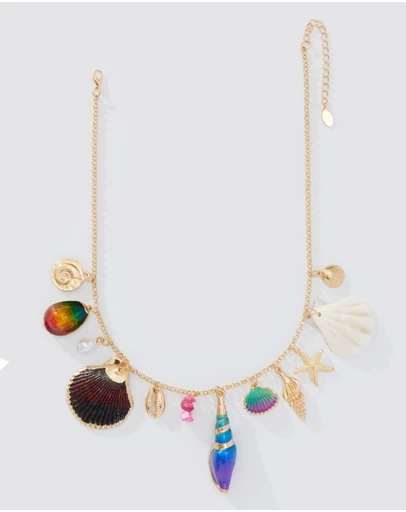 8 Other Reasons - Shell Charm Necklace