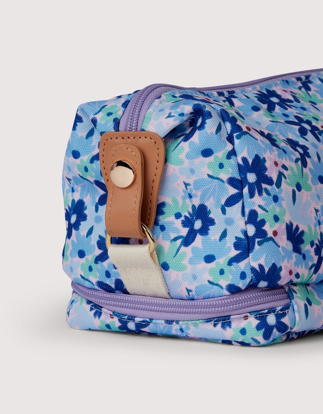 The Somewhere Co - Blue Meadow Cosmetic Bag