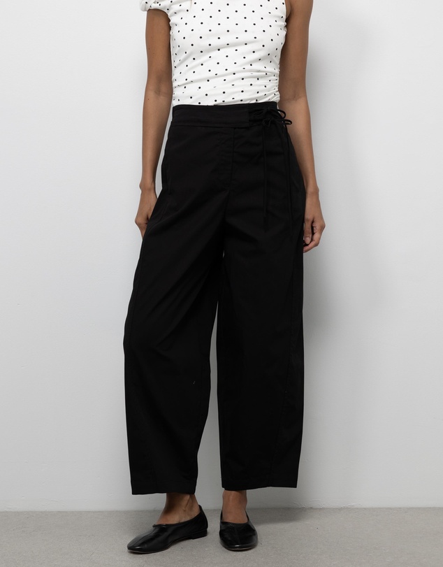 AERE - Olyssa Tie Waist Cotton Pants