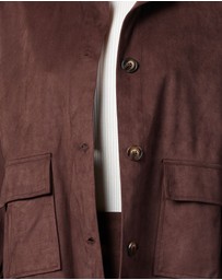 MVN - Faux Suede Jacket