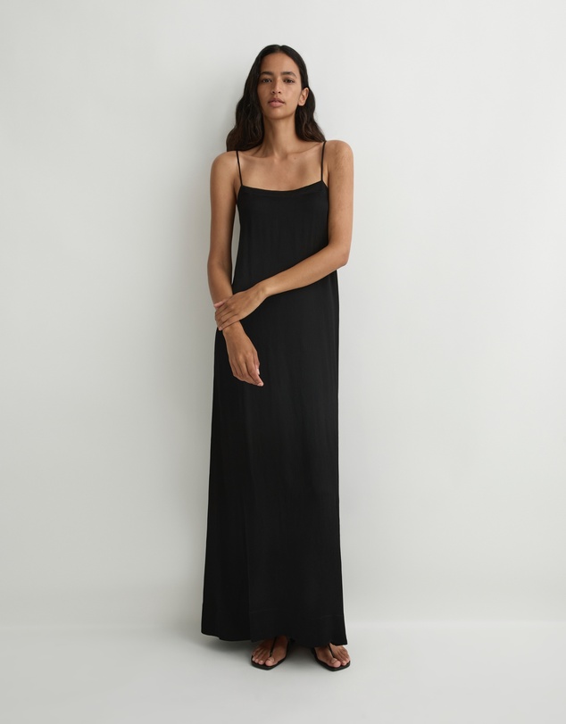 BONDI BORN - Ardea Slip Dress - Black