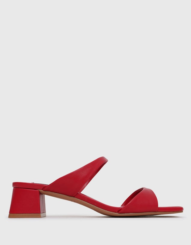 Betts - Argo Block Heel Mule Sandals