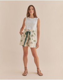 Amelius - Palma Elasticated Short