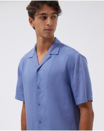 AERE - Saltair Linen Blend Shirt