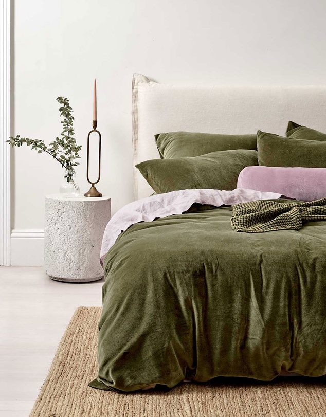 Aura Home - Luxury Velvet European Pillowcase