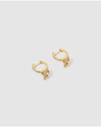 Izoa - Kyden Huggie Earrings