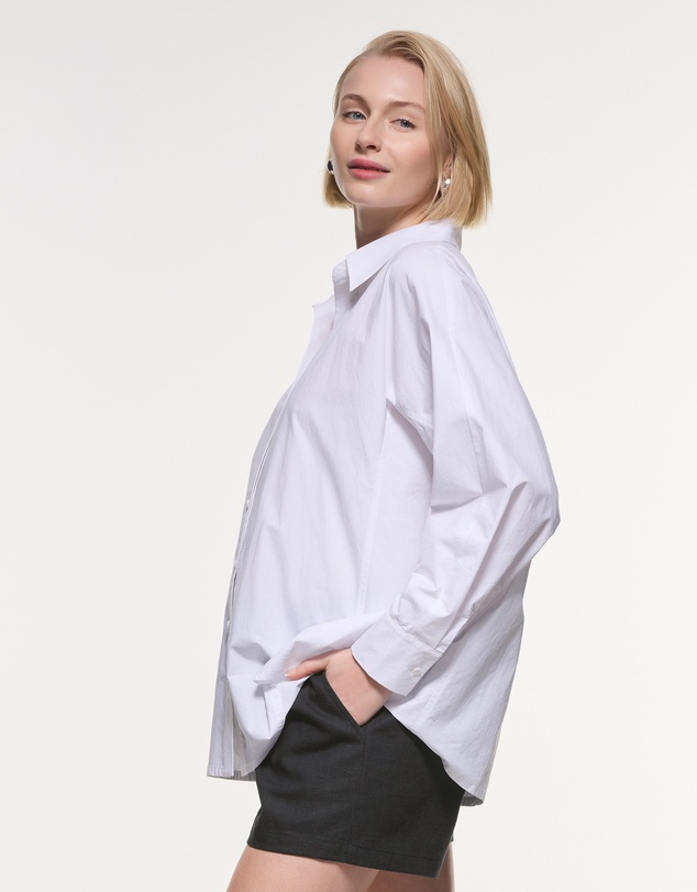 Soon Maternity - Ella Back Tie Cotton Shirt