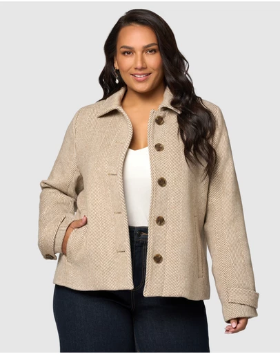 Something 4 Olivia - Masie Crop Coat