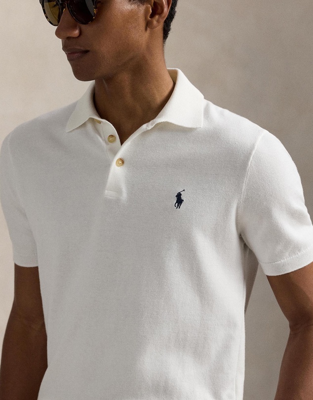 Polo Ralph Lauren - Cotton Polo-Collar Sweater