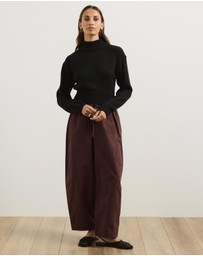 Atmos&Here - Zulu Textured Roll Neck Jumper