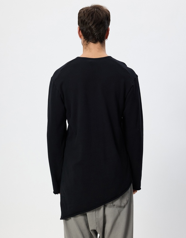 Surrounded By Ghosts - The Phenakite French Terry Assymetrical Hem Jumper