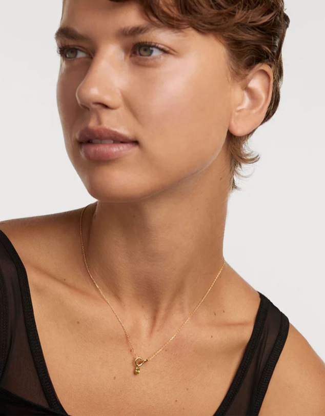 PDPAOLA - Green Lily Necklace