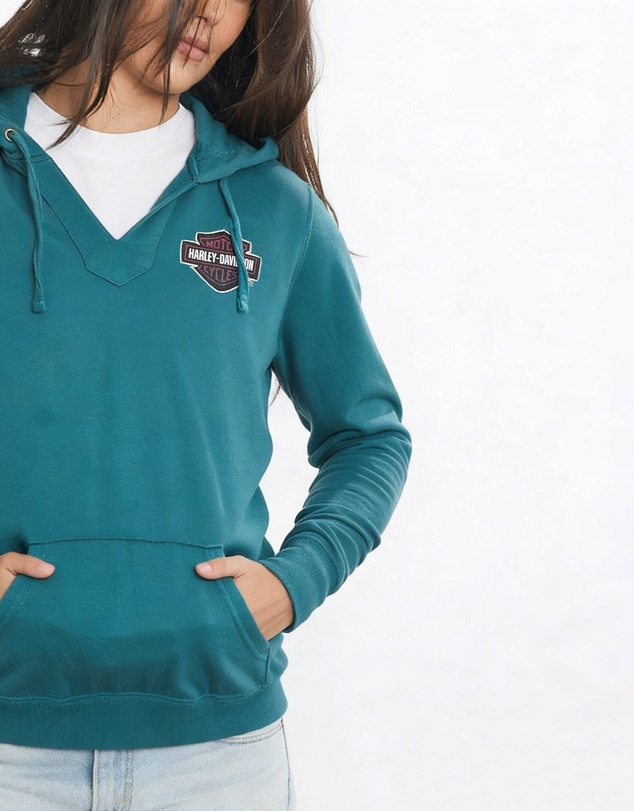 Vintage by The Real Deal - Pre Loved - Vintage Harley Davidson Hooded Sweatshirt