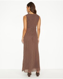 Dazie - Lottie Polka Dot Maxi Dress