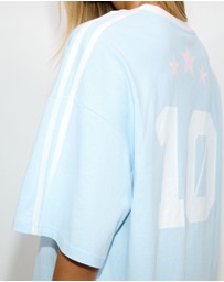 Dazie - Team Argentina Oversized V Neck Graphic Tee