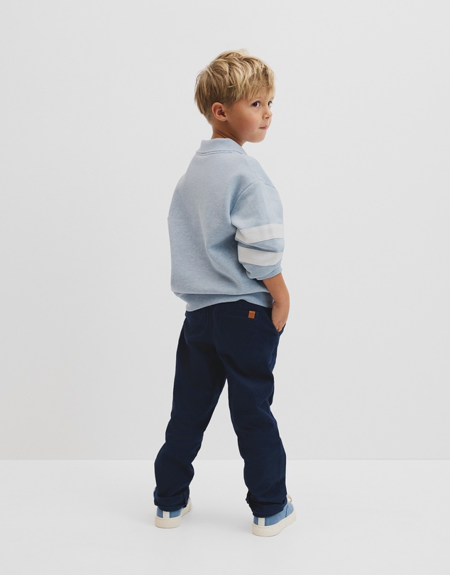Country Road - Organically Grown Cotton Collared Sweat