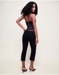 Guizio - Straight Leg Capri Pants