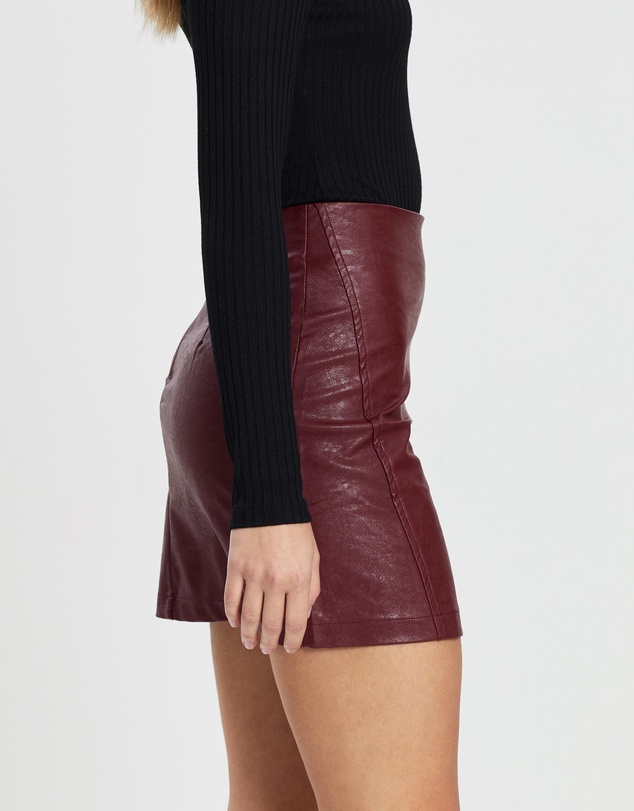 Atmos&Here - Elora PU Mini Skirt