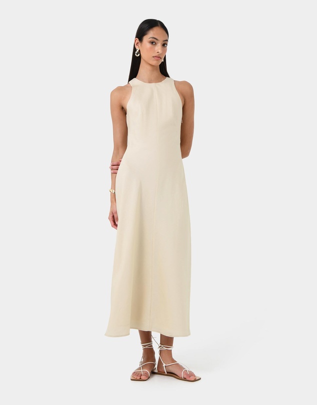 Forcast - Aiya Bias Midi Dress