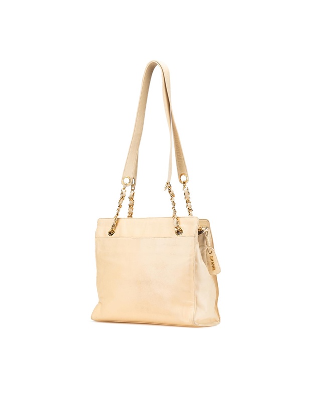 Pre-Loved by Azura Reborn - Pre-Loved chanel Chain Strap Leather Tote