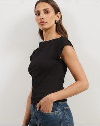 Atmos&Here - Boatneck Baby Tee
