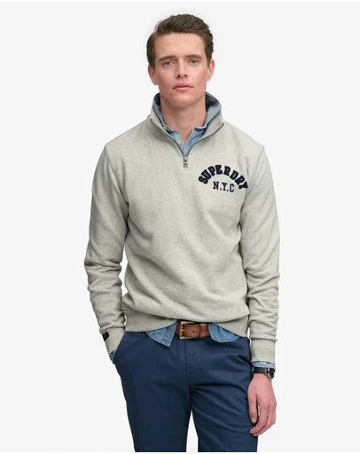 Superdry - Vintage Athletic Half Zip